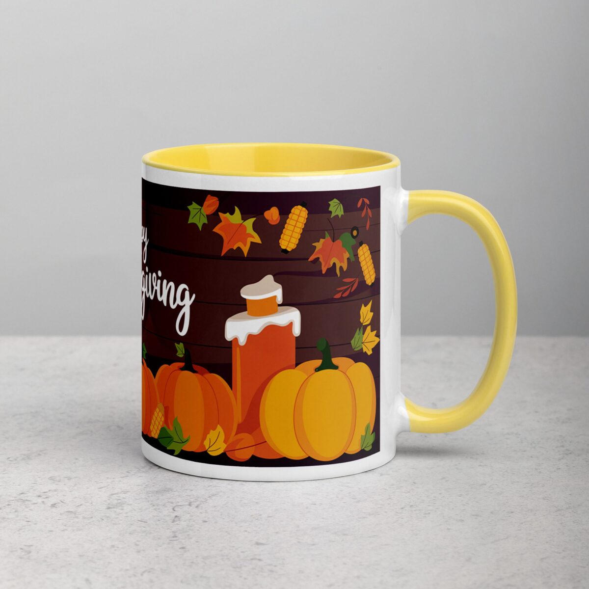 Happy Thanksgiving Elegant Coffee Mug & Tea Cup - Image 21