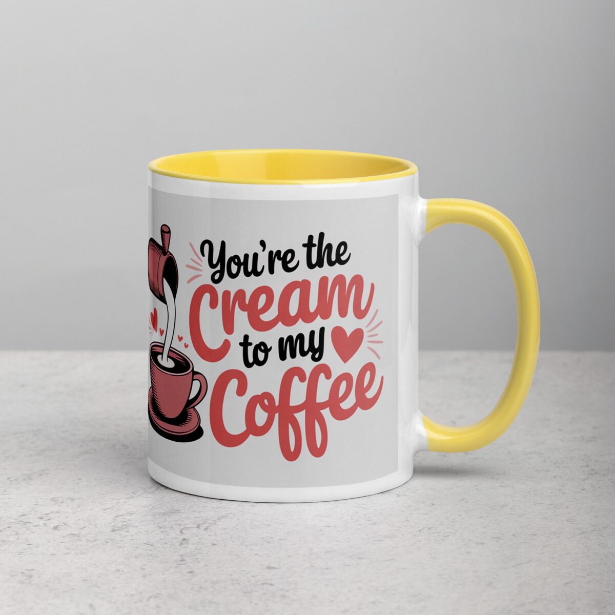 You’re the Cream to My Coffee Valentines Day Mug - Image 21