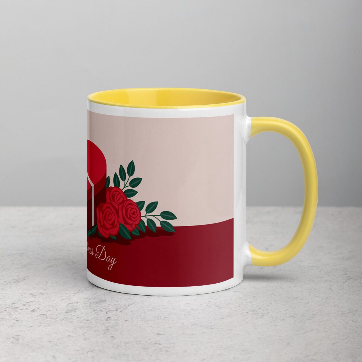 Happy Valentine's Day Elegant Coffee Mug - Image 21