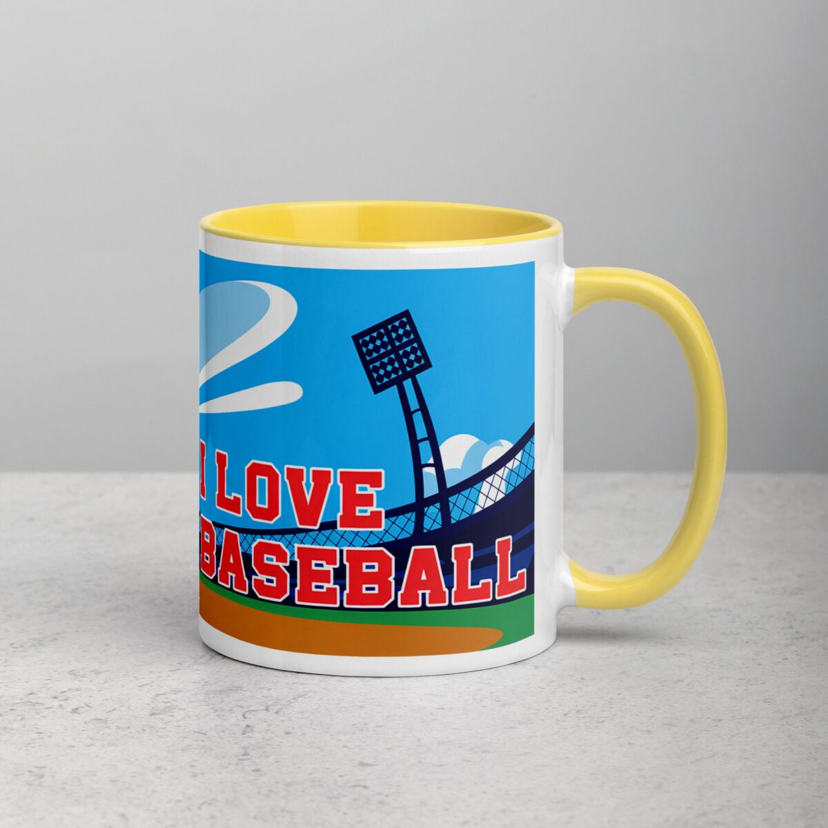 I Love Baseball Fun Coffee Mug & Tea Cup - Image 21