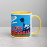 I Love Baseball Fun Coffee Mug & Tea Cup - Image 21