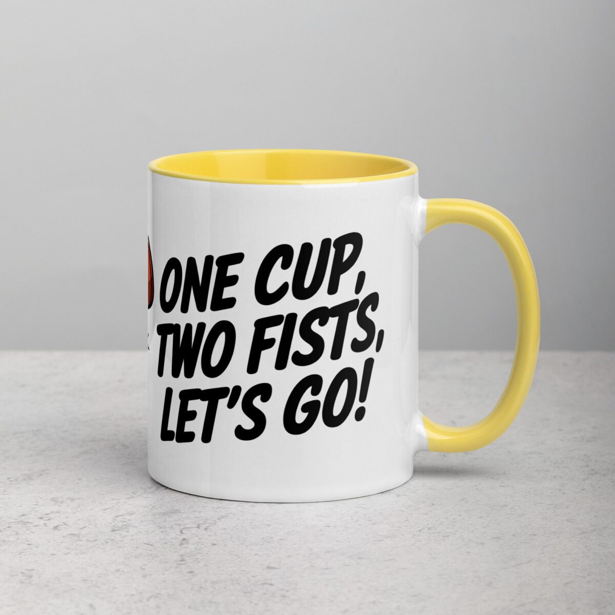 One Cup, Two Fists, Let’s Go! Boxing Coffee Mug - Image 21