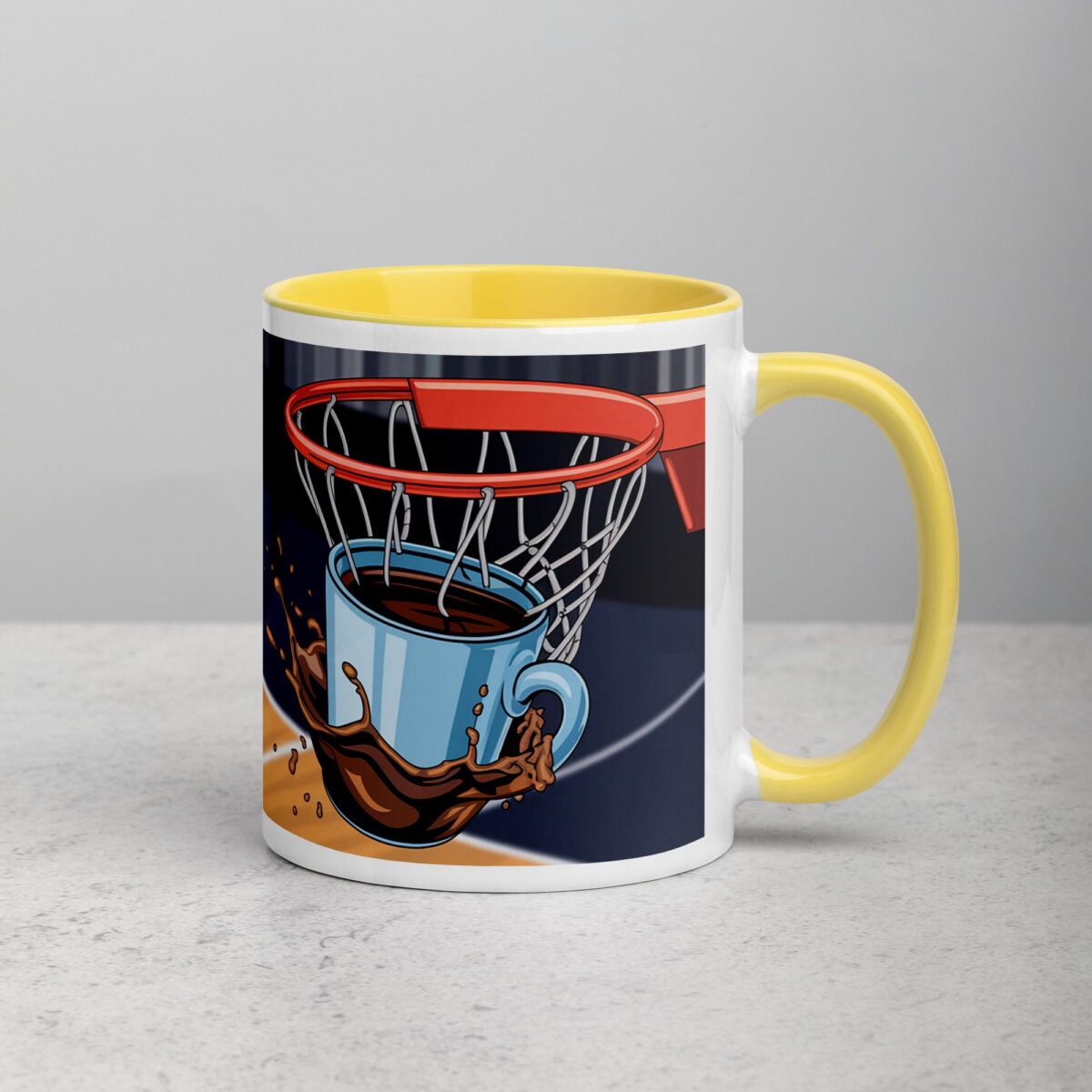 Dunkin' My Coffee Basketball Mug - Image 21