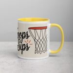 Hoops & Sips Basketball Coffee Mug & Tea Cup - Image 21