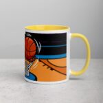 Caffeinated and Ready to Dunk Basketball Mug - Image 21