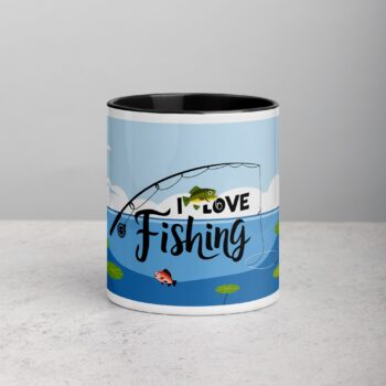 I Love Fishing Elegant Coffee Mug & Tea Cup