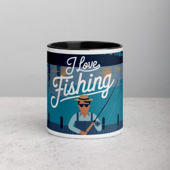 I Love Fishing Sophisticated Coffee Mug & Tea Cup