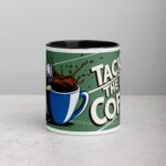 Tackle the Day with Coffee Football Mug