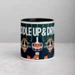 Huddle Up & Drink Football Coffee Mug & Tea Cup