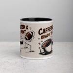 Caffeinated & Ready to Punt Football Mug - Image 2