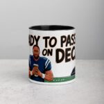 Ready to Pass… on Decaf Football Coffee Mug