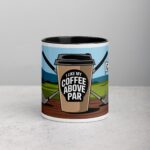 I Like My Coffee Above Par Golf Mug