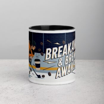 Breakaways & Brewed Awakenings Hockey Mug