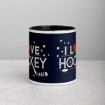 I Love Hockey Sophisticated Hockey Coffee Cup - Image 2