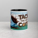 Tackle the Day with Coffee Rugby Mug