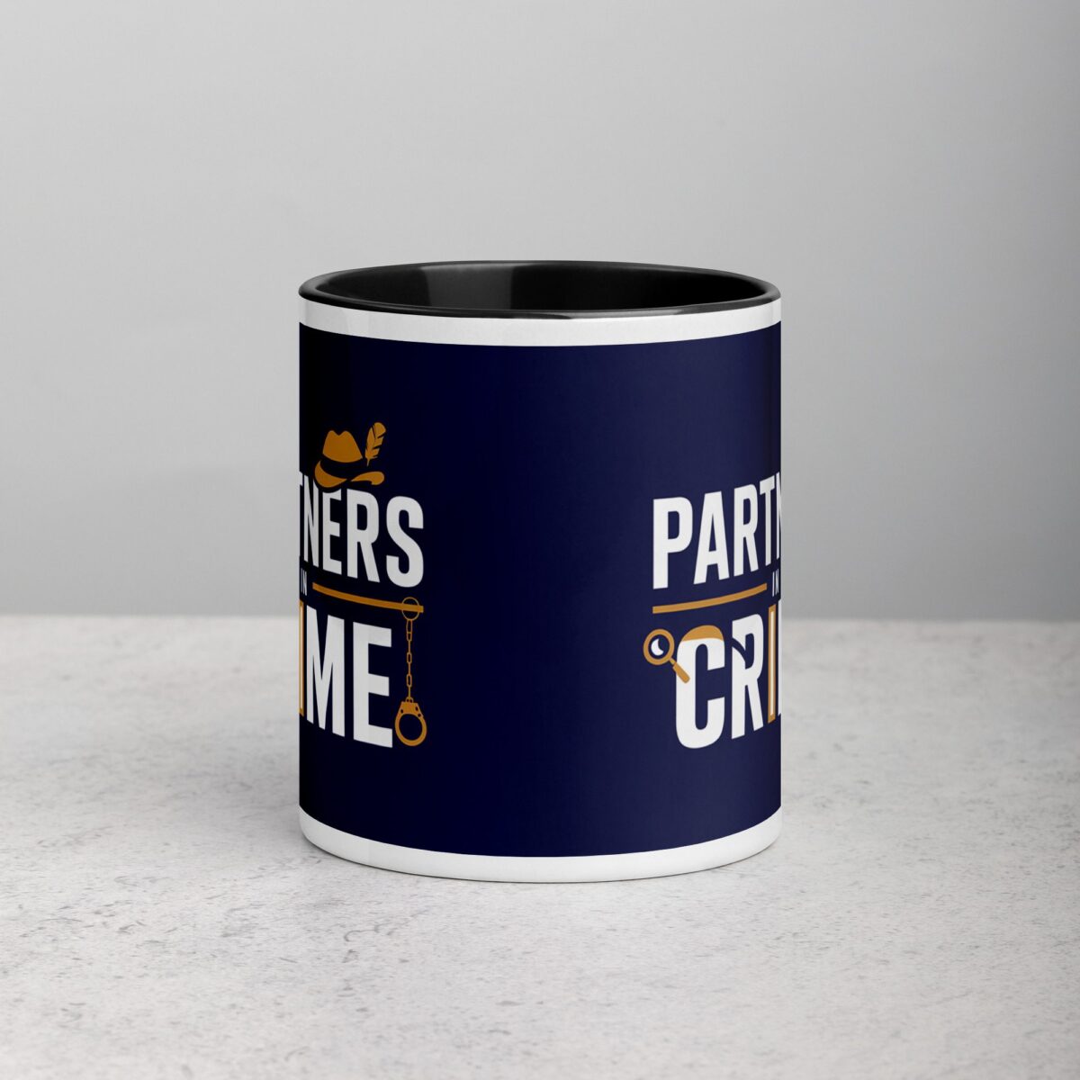 Partners in Crime Coffee Mug & Tea Cup - Image 2