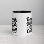 Through Thick & Thin (Mostly Coffee) Friend Mug - Image 2