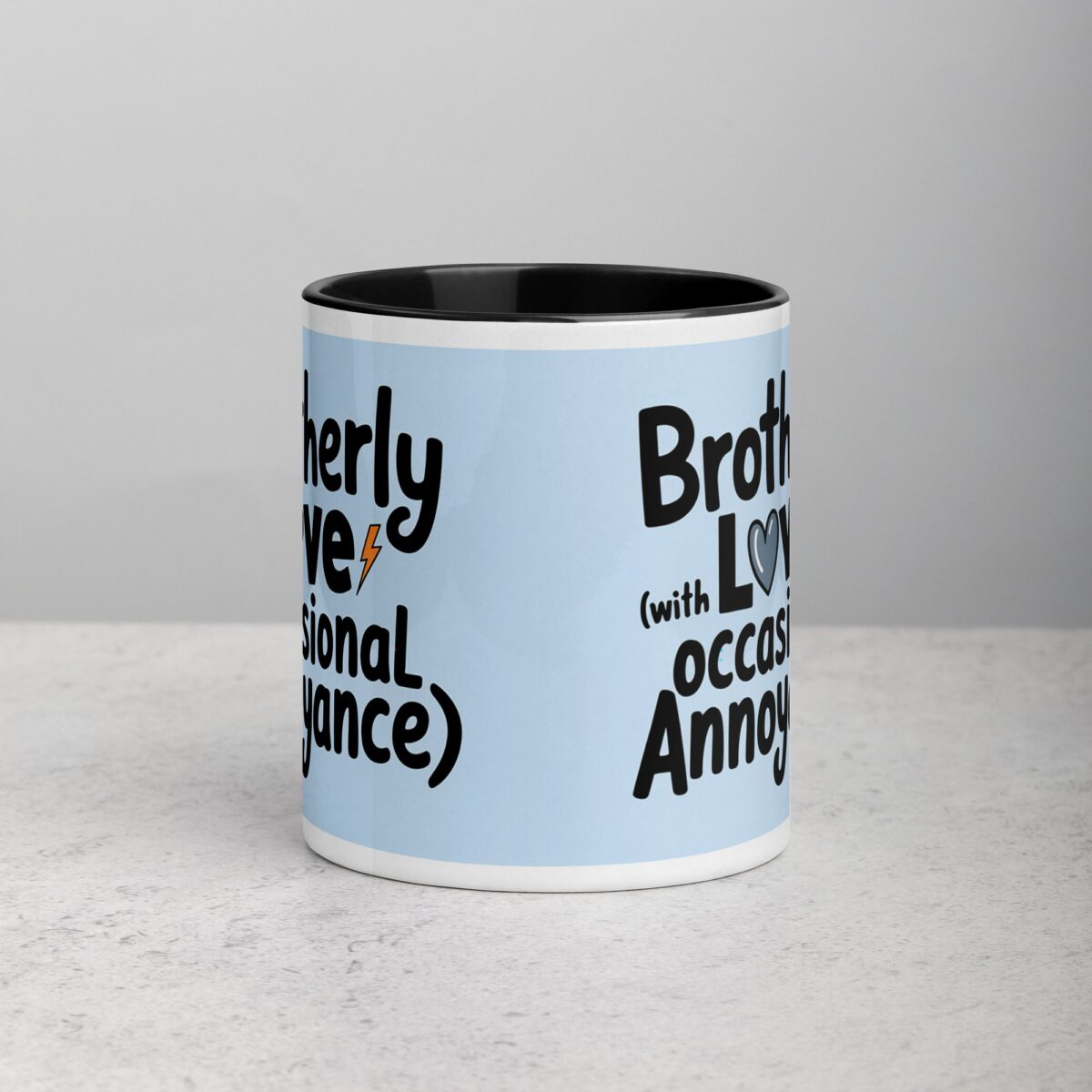Brotherly Love (With Occasional Annoyance) Coffee Mug - Image 2