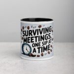Surviving Meetings, One Sip at a Time Co-Worker Coffee Mug