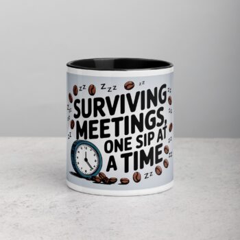 Surviving Meetings, One Sip at a Time Co-Worker Coffee Mug