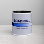 Loading… Please Wait Gamer Coffee Mug