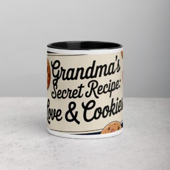 Grandma’s Secret Recipe: Love & Cookies Coffee Mug