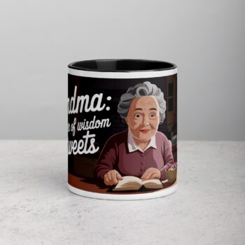 Grandma: Keeper of Wisdom and Sweets Coffee Mug