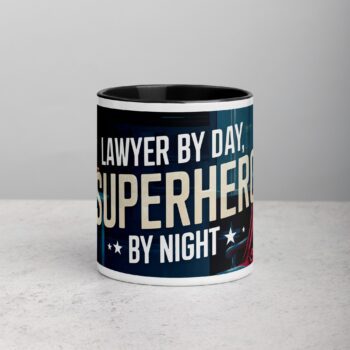 Lawyer by Day, Superhero by Night Coffee Mug