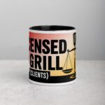 Licensed to Grill (Clients) Lawyer Coffee Mug