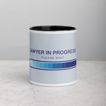 Lawyer in Progress, Please Wait Coffee Mug