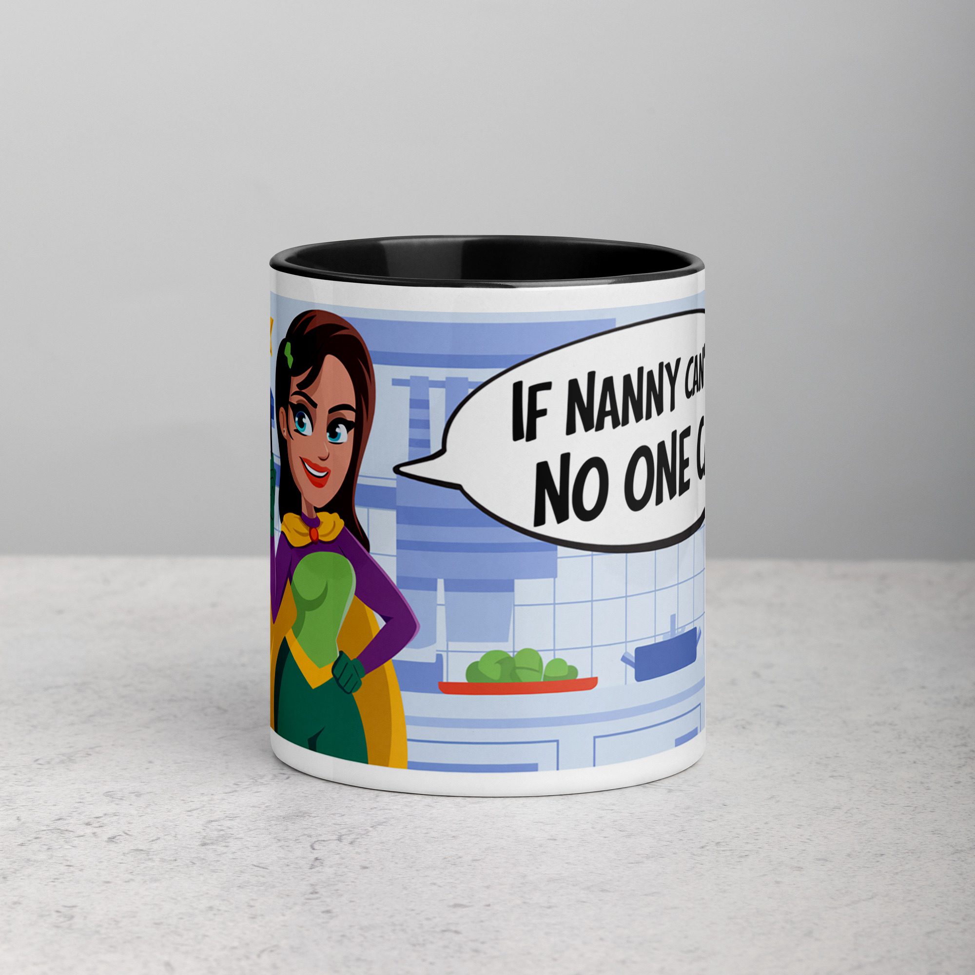 white-ceramic-mug-with-color-inside-black-11-oz-front-673e52a0b6735.jpg If Nanny Can’t Do It, No One Can Coffee Mug - Image 1