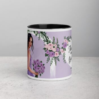 Thank You for Being My Bridesmaid Sophisticated Coffee Mug