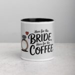Here for the Bride, Here for the Coffee Father Mug