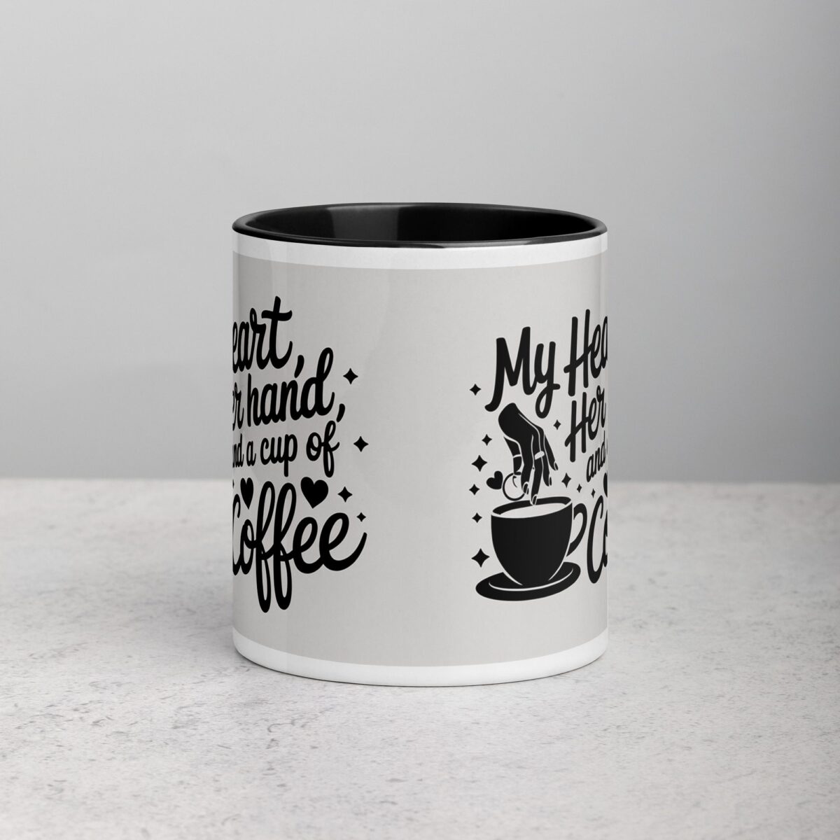 My Heart, Her Hand, and a Cup of Coffee Mug - Image 2
