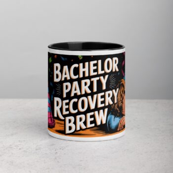 Bachelor Party Recovery Brew Groomsman Mug