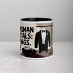 Groomsman Essentials: Tux, Rings, Coffee Mug