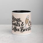 Rings, Toasts & Coffee Boosts Groomsman Mug
