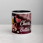 Cheers to My Better Half Husband Coffee Mug