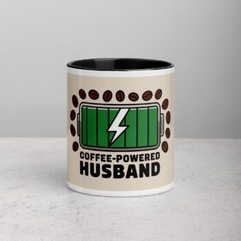 Coffee-Powered Husband Mug