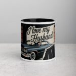 I Love My Husband Retro Coffee Mug & Tea Cup
