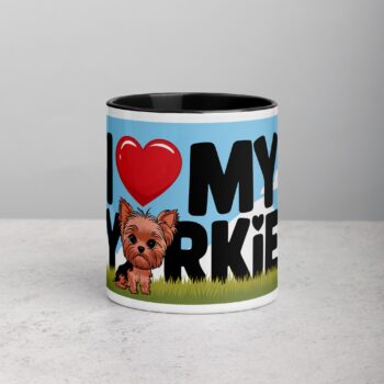 I ❤️ My Yorkie Coffee Mug & Tea Cup
