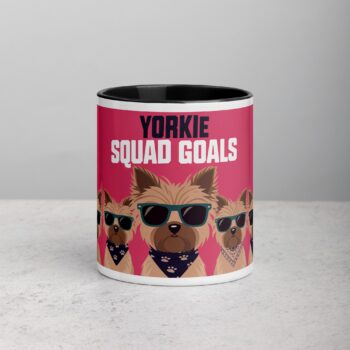 Yorkie Squad Goals Coffee Mug & Tea Cup