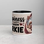 Happiness Is a Warm Yorkie Coffee Mug