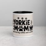Yorkie Mom Text Coffee Mug & Tea Cup
