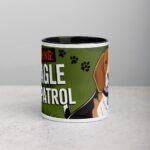 Warning: Beagle on Patrol Coffee Mug