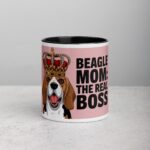 Beagle Mom: The Real Boss Coffee Mug