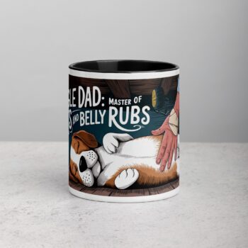 Beagle Dad: Master of Treats and Belly Rubs Coffee Mug