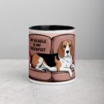 My Beagle Is My Therapist Coffee Mug & Tea Mug