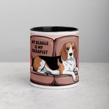 My Beagle Is My Therapist Coffee Mug & Tea Mug