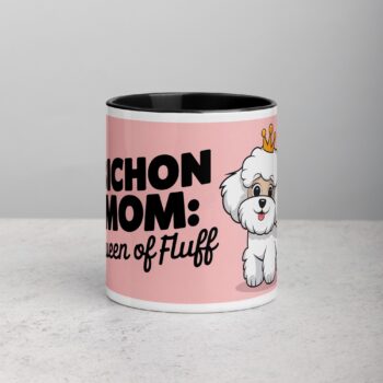 Bichon Mom: Queen of Fluff Coffee Mug